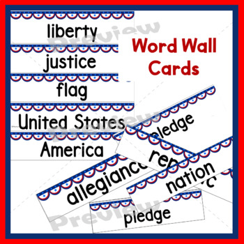 Pledge of Allegiance Activities | Worksheets | Writing | Emergent Reader