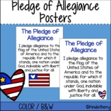 Pledge of Allegiance Posters