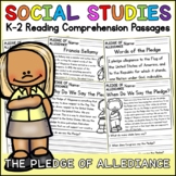 Pledge of Allegiance Social Studies Reading Comprehension 