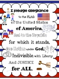 Pledge of Allegiance with Pictures