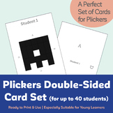 Plickers Double-Sided Card Package (Up to 40 Students)