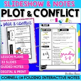 Plot Elements & Conflict PowerPoint & Notes: Cornell and F