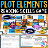 Elements of Plot Structure Task Cards Practice Activity St