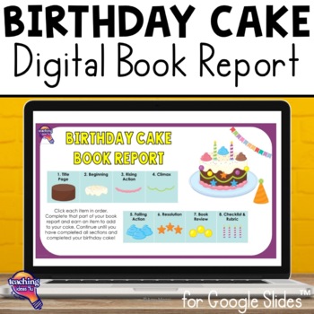 birthday cake book report