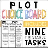 Plot Choice Board - Fiction Choice Board