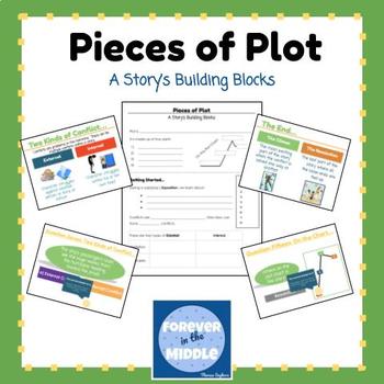 Preview of Pieces of Plot: A Story's Building Blocks - Notes & Review in One!