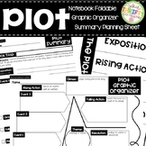 Plot Diagram Graphic Organizer, Summary Planner, Interacti