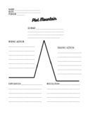 Plot Mountain Worksheet