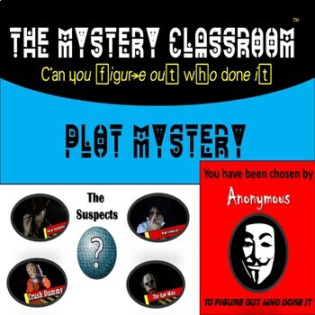 Preview of Plot Mystery | Mystery Classroom (Pro-Distance Learning)
