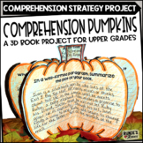 Reading Comprehension Pumpkin Book Report Project