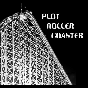 Preview of Plot Roller Coaster Guided Notes and Graphic Organizers