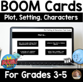 Plot, Setting, Characters SELF-GRADING BOOM Deck -Grades 3
