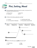 Plot, Setting, and Mood Quiz