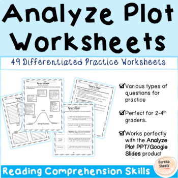 Plot Story Mountain Differentiated Practice Worksheets By Eureka Sheets