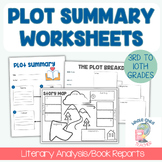 Plot Summary Worksheets Pack
