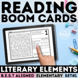 Literary Plot Elements Task Cards Boom Cards Digital Activ