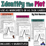 Plot Task Cards or Worksheets in Print and Digital with TpT Easel