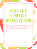 Plot and Conflict Introduction Mini Lesson (Plus a Plot Ma