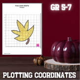 Plotting Coordinates Holiday & Seasonal Math Worksheets