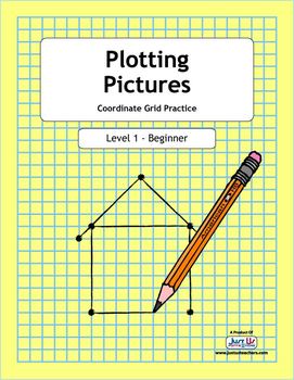 Plotting Pictures - Level 1 Coordinate Grid Practice by ...