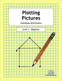 Plotting Pictures - Level 1 Coordinate Grid Practice