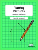 Plotting Pictures - Level 3 Coordinate Grid Practice