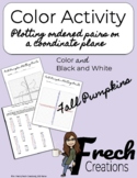 Graphing Points Fall Color Activity