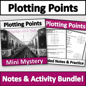 Preview of Plotting Points on a Coordinate Grid Activity & Notes