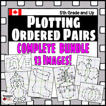 Preview of Plotting Points on a Coordinate Plane Digital Activities BUNDLE