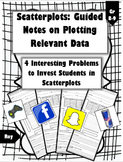 Plotting Scatterplot Data: Relevant Questions (Guided Note