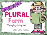 Plural Form Changing y to i and adding es