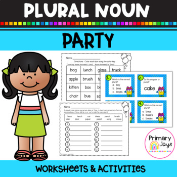 Singular and plural worksheet - EasyKids.in