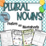 Plural Nouns - Posters and Worksheets