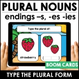 Plural Nouns | Spelling Patterns  -s, -es, -ies endings Di