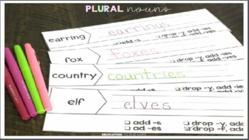 Preview of Plural Nouns