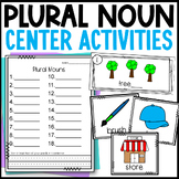 Plural Nouns: Adding ES or S Center Activity and Write the Room