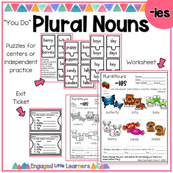 nouns plural ies differentiated