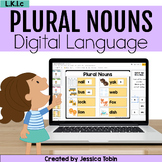 Plural Nouns Digital Language Activities - L.K.1.c Google 