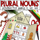 Plural Nouns - Grammar Activities - Christmas Craft