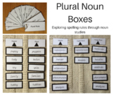 Plural Nouns Boxes I - X