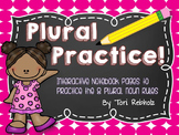 Plural Nouns~ Interactive Notebook