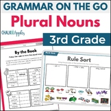 Plural Nouns & Irregular Nouns 3rd Grade Grammar Worksheet