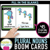 Plural Nouns Practice - Grammar | Boom Cards™ - Distance Learning
