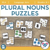 Plural Nouns Puzzles and Sorting Pages