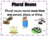 Plural Nouns Rules Posters
