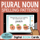 Plural Nouns Spelling Patterns S ES IES Self-Checking BOOM