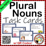 Plural Nouns Task Cards NOW Digital!