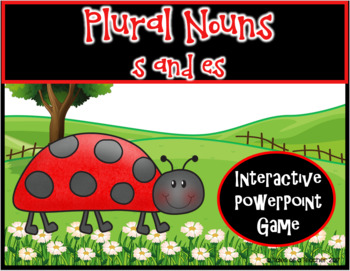 Preview of Plural Nouns -s & -es PPT Game