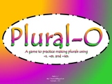 Plural -O Practice Making Plurals with -s, -es, -ies