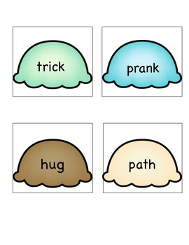Plural Suffixes -s and -es Ice Cream Stack by Special Inspirations